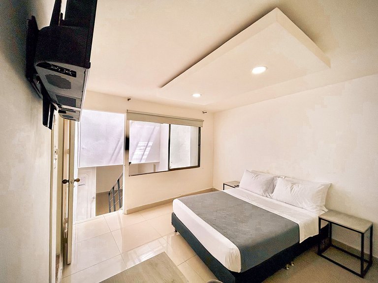 Laureles, apartamento completo 203 económico y funcional