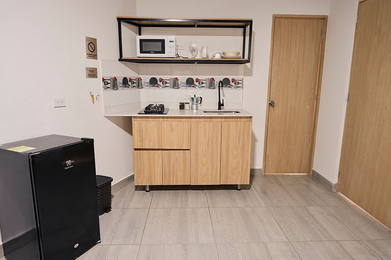 C205: Loft Económico y Funcional con aire acondicionado
