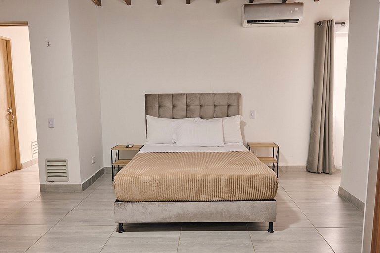 C205: Loft Económico y Funcional con aire acondicionado