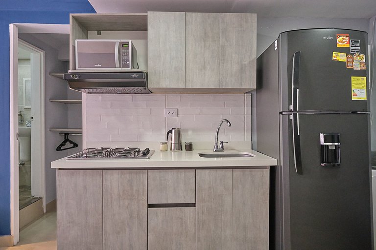 Laureles, apartamento completo 202 económico y funcional