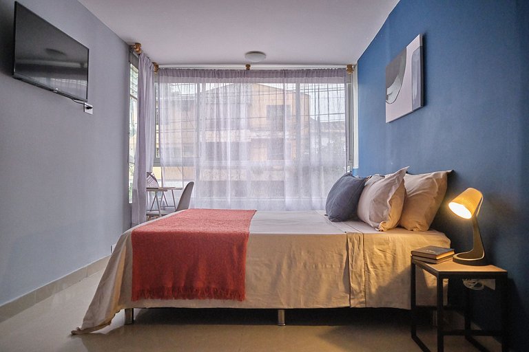 Laureles, apartamento completo 202 económico y funcional