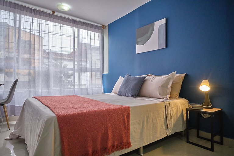 Laureles, apartamento completo 202 económico y funcional