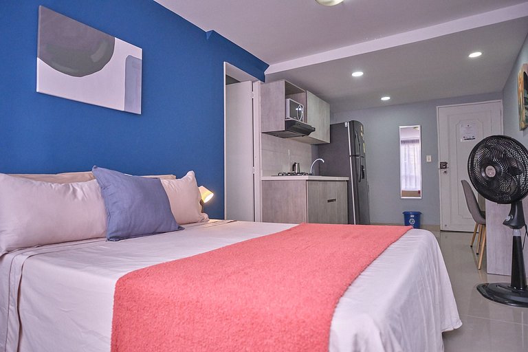 Laureles, apartamento completo 202 económico y funcional