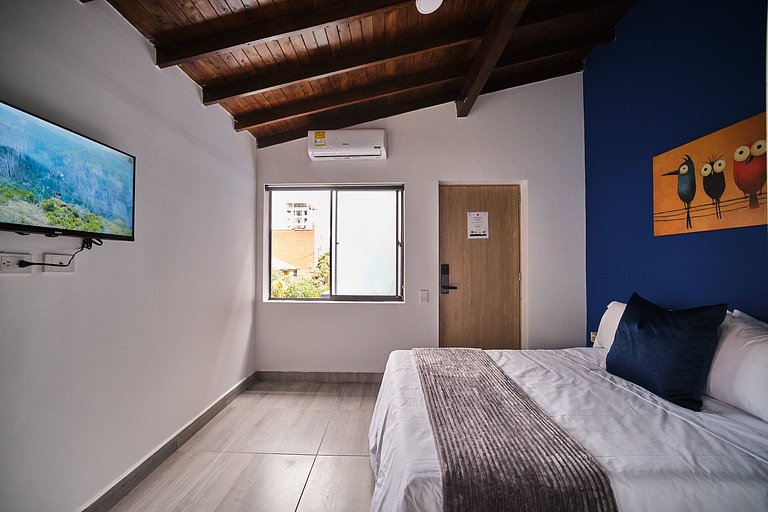 Laureles Vive, trabaja y descansa Loft A/C BLUE103