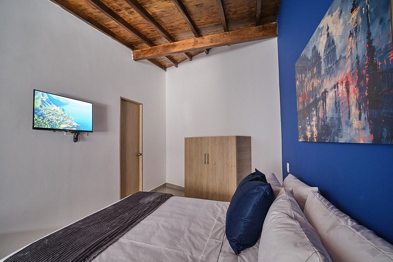 Loft ideal en Laureles con A/C | BLUE112