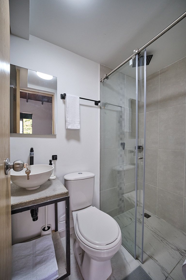 Laureles Living Blue 201 | Nómada Suite A.C