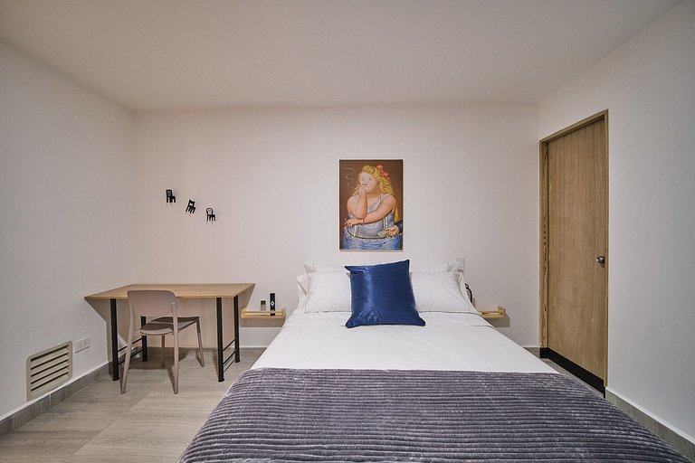 Laureles · Loft Top · Cocina + A/C Blue 103