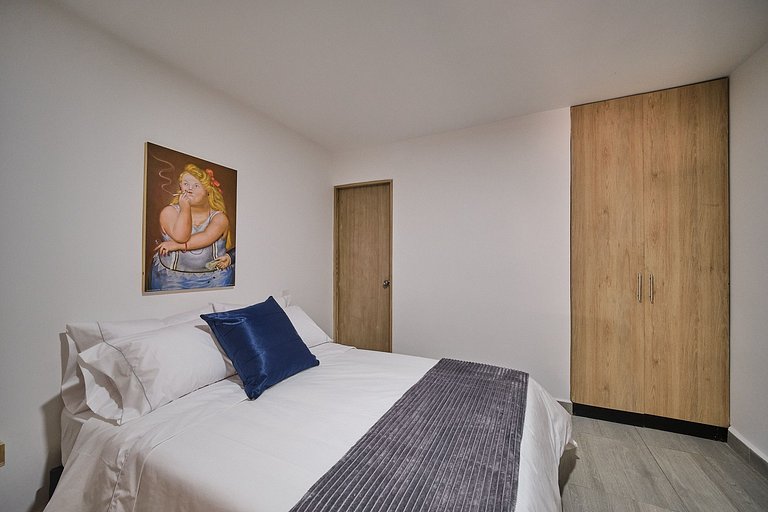 Laureles · Loft Top · Cocina + A/C Blue 103