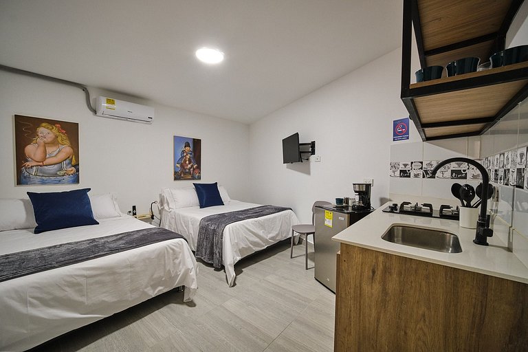 Laureles · Loft Confort · Check-in 24/7 BLUE105