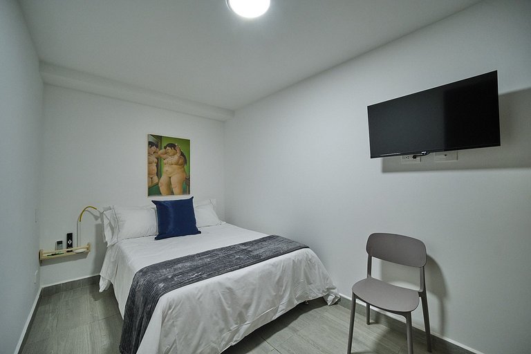 BLUE108 | Loft privado Laureles con A/C