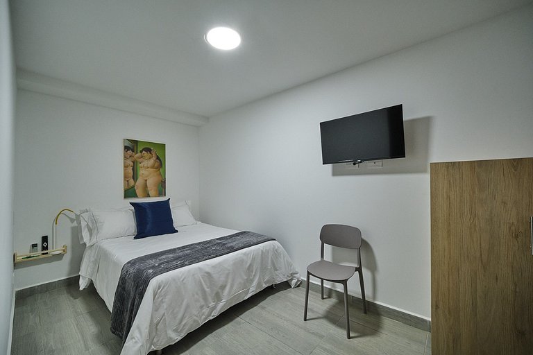 BLUE108 | Loft privado Laureles con A/C