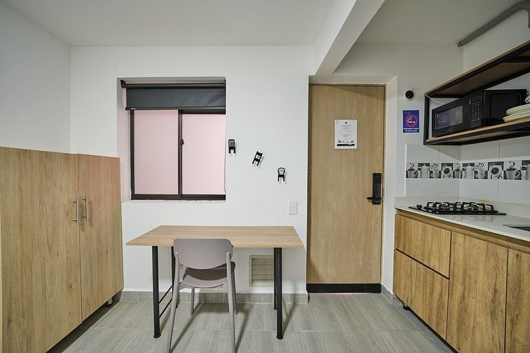 BLUE108 | Loft privado Laureles con A/C