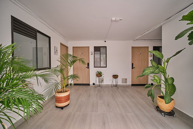 Laureles Living Blue 201 | Nómada Suite A.C