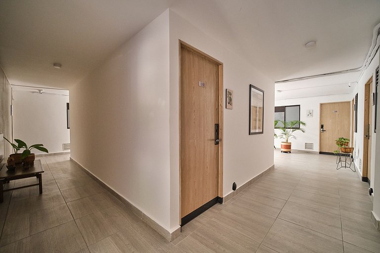 Laureles Living Blue 201 | Nómada Suite A.C