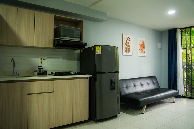 Laureles, apartamento completo 101 económico y funcional